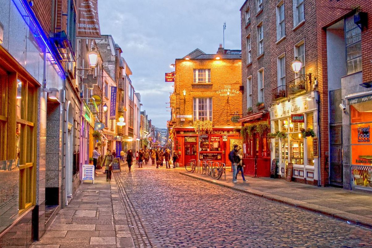 Los alumnos de 3º de ESO en Dublin