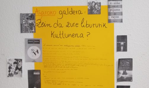 Irakurlearen txokoa (rincón del lector)
