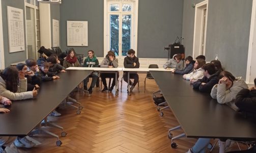 Círculos de convivencia en el palacio de Aiete de Donostia