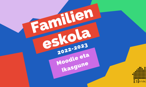 Moodle eta Ikasgune formakuntza familientzat