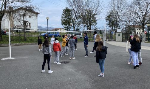 Nueva cancha de voleibol