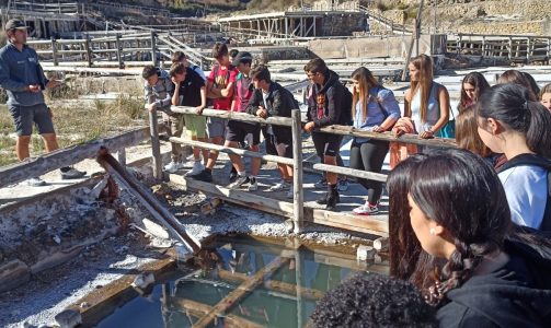 Visita al valle salado de Añana