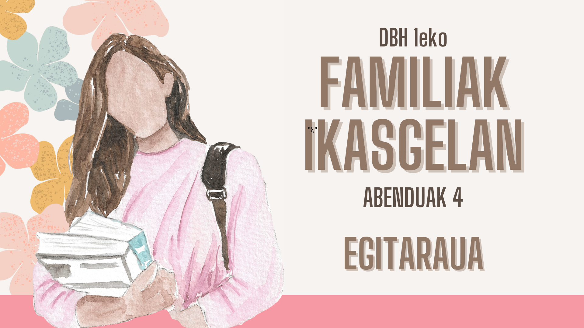 “Familiak ikasgelan” egunerako egitaraua