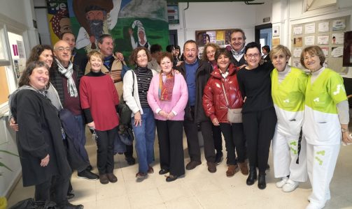 Visita del profesorado veterano de Hirubide