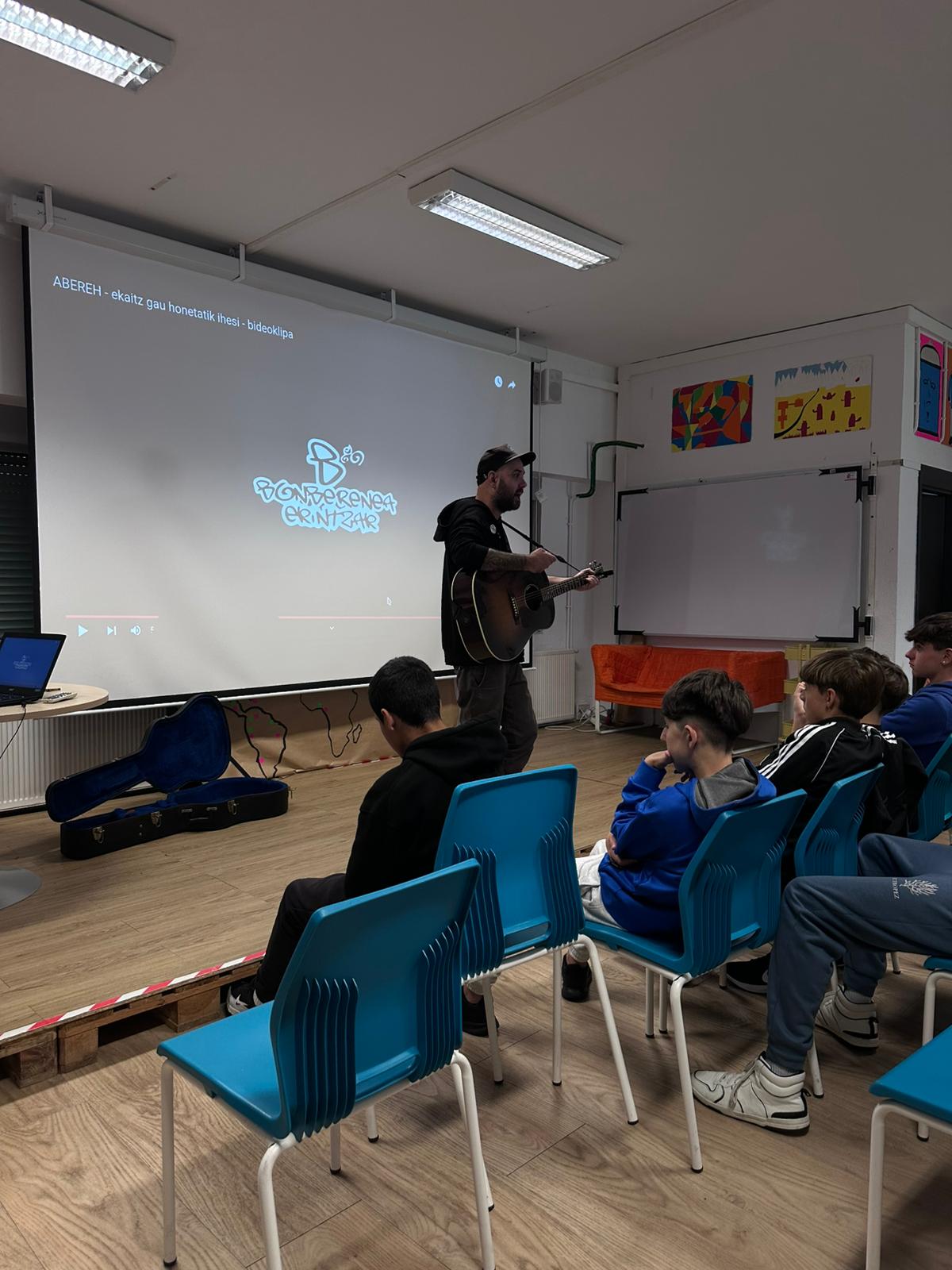 Música en directo en el instituto