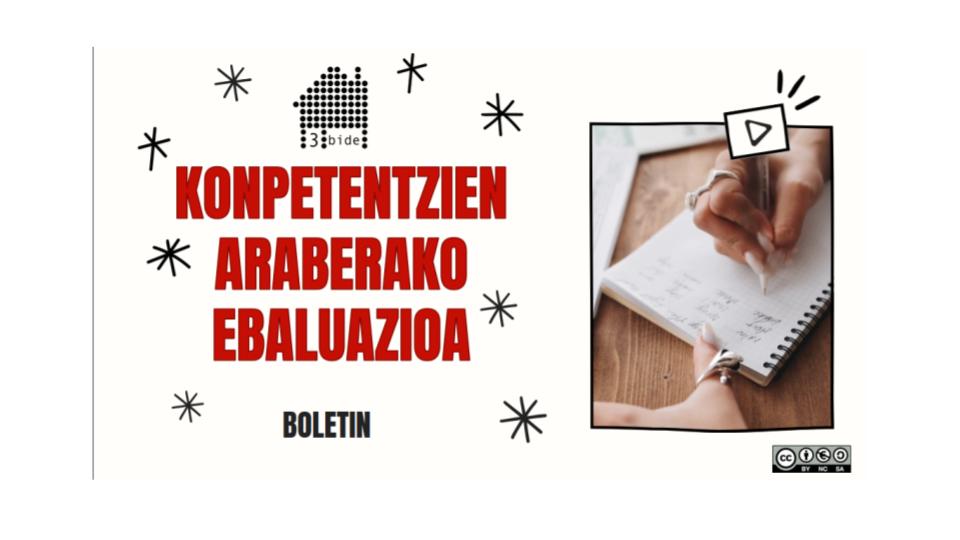 Informes de primera evaluación en la plataforma Ikasgunea