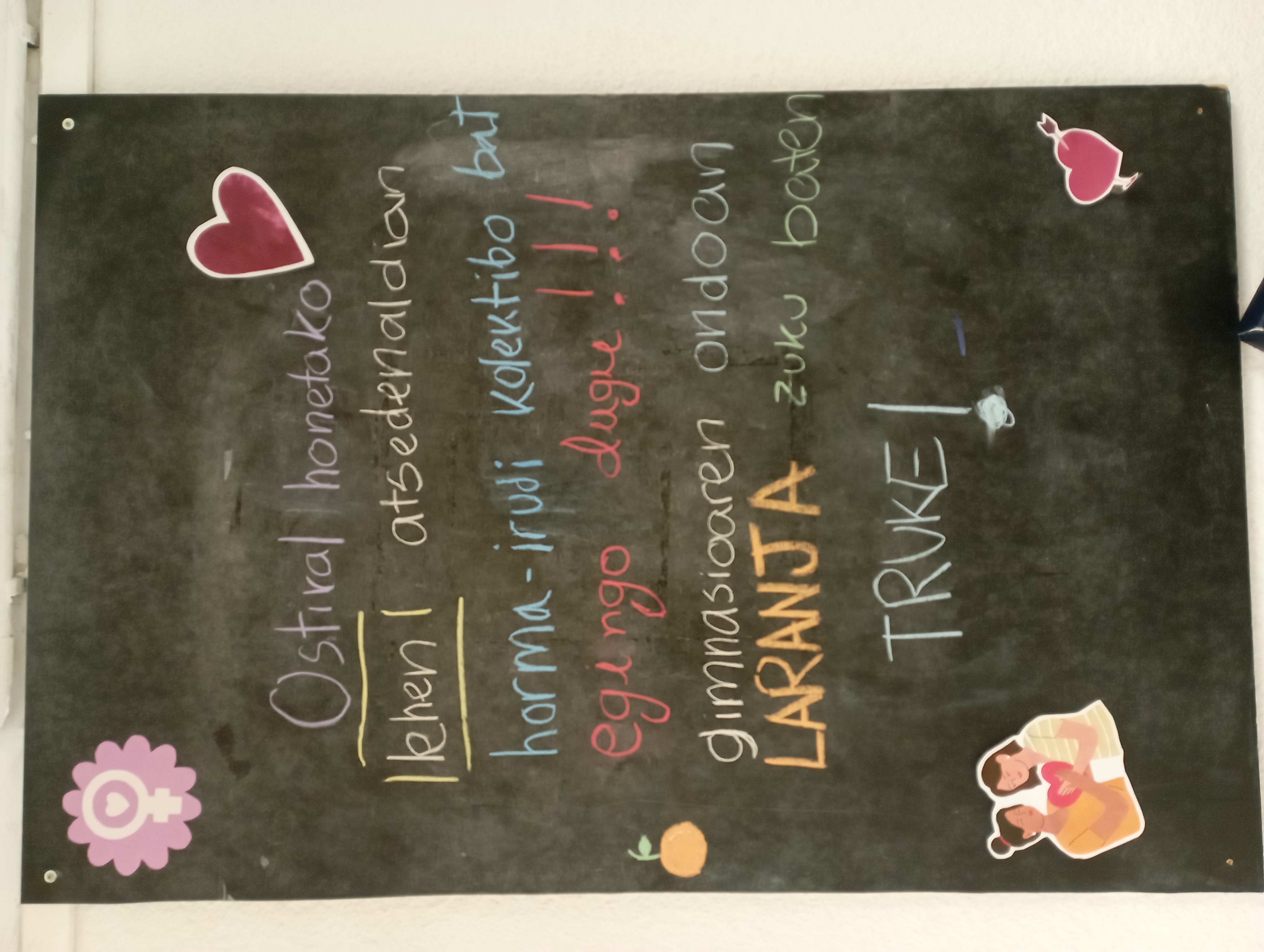 Hitz egin dezagun maitasunaz…