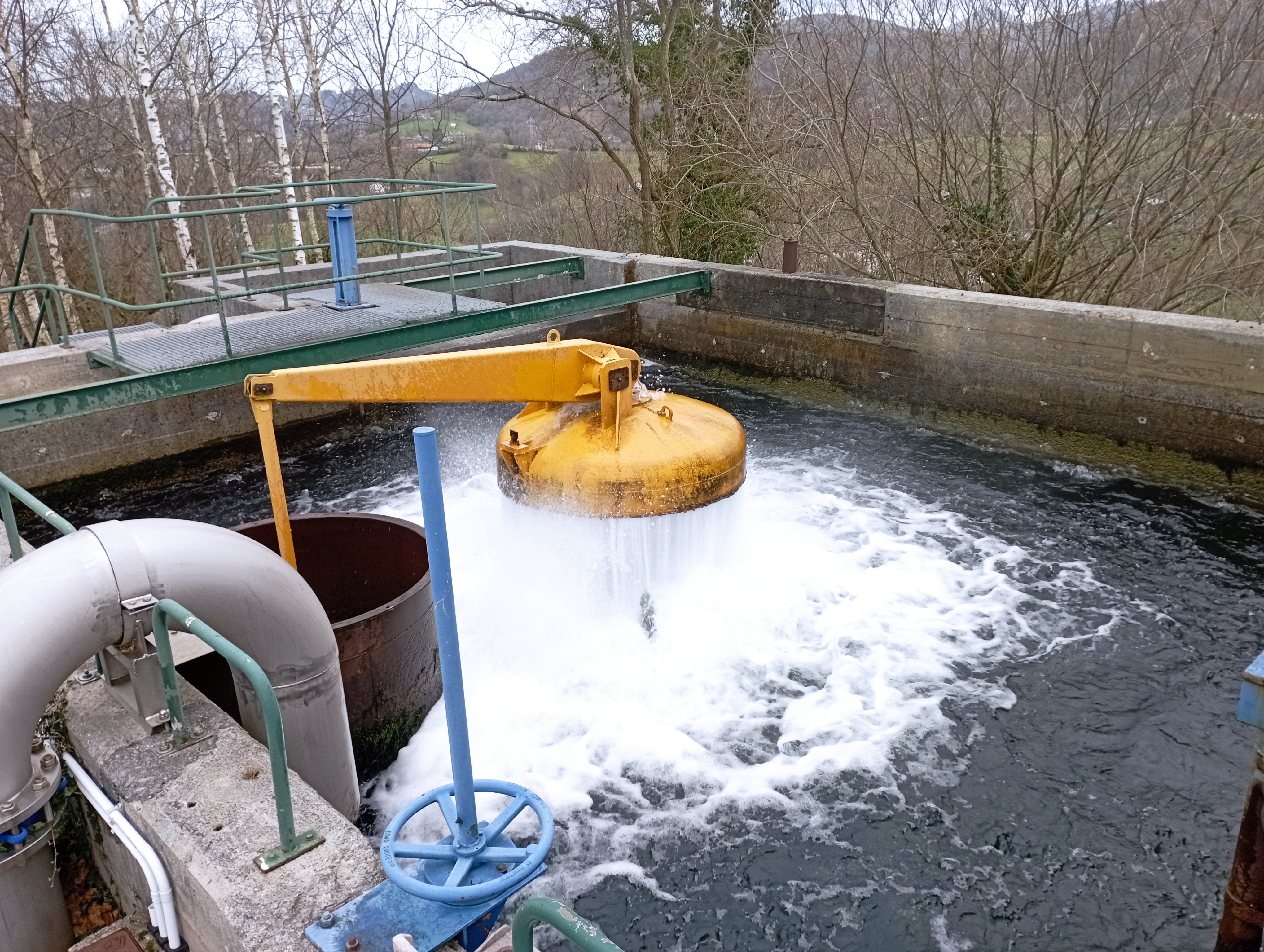 Elordiko araztegira bisita