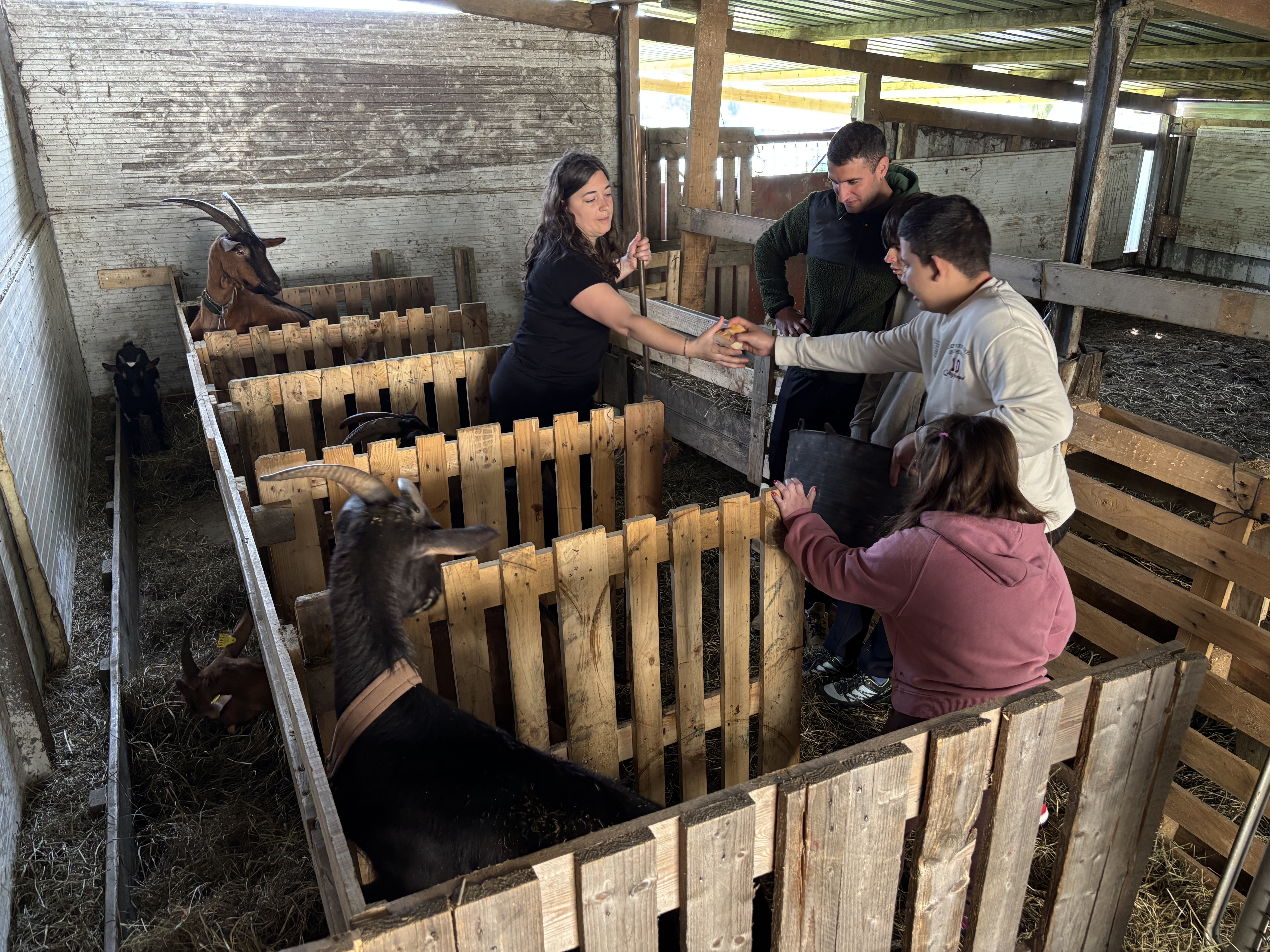 LIP gelako ikasleak baserrian