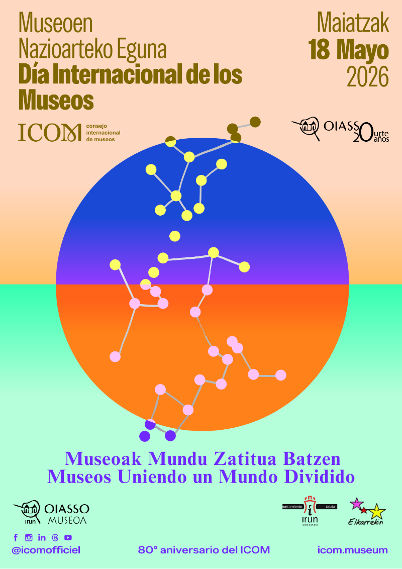Maiatzak 18, Museoen Nazioarteko Eguna : “Museoak mundu zatitua batzen”