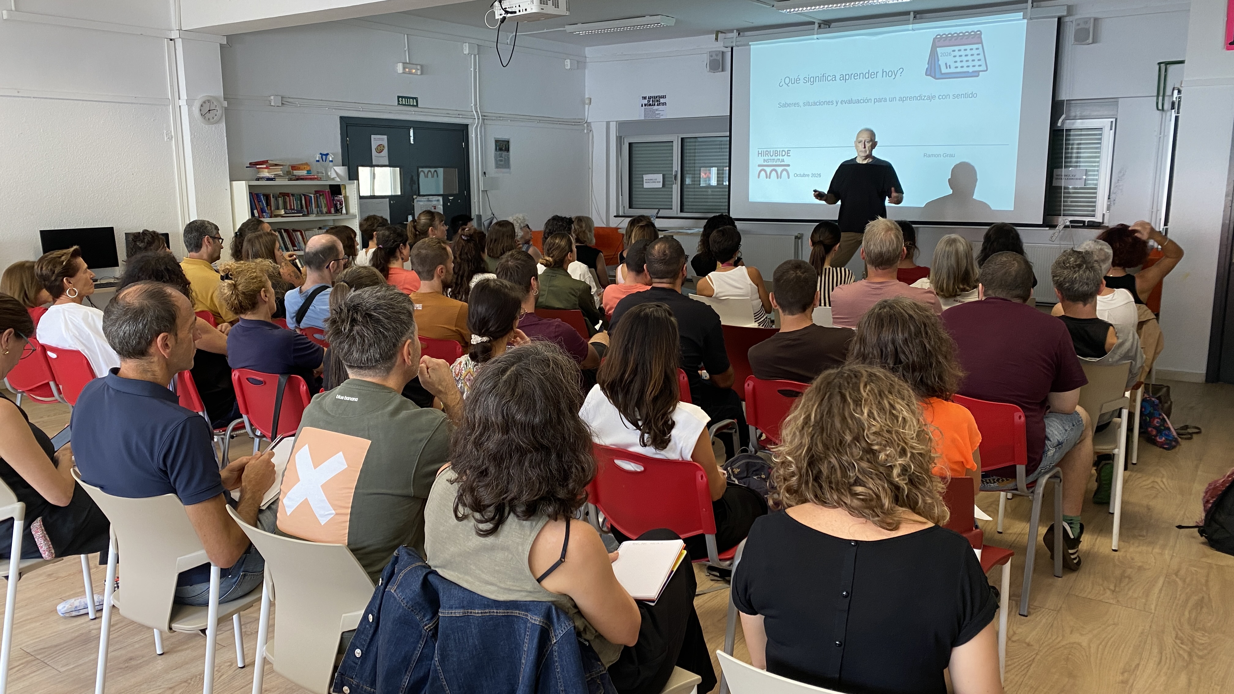 Aste honetan Ramon Grau Sánchez aholkulari pedagogiko kataluniarraren bisita izan dugu Hirubiden